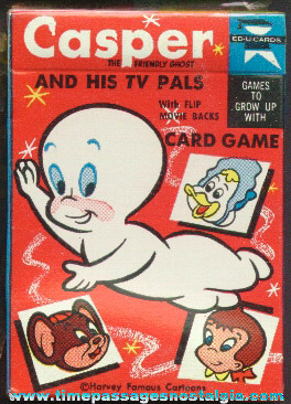 Old Unopened Casper The Friendly Ghost And His TV Pals Card Game