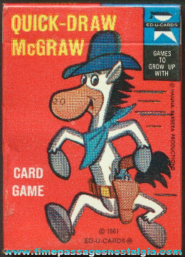 Quick Draw McGraw Character Card Game