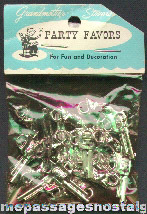 Old Unopened Bag Of (10) Revolver Gun Charms