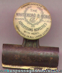 Old Whitehead & Hoag Advertising Clip