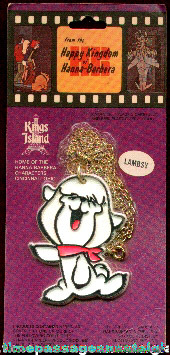 Unopened Hanna-Barbera "Lambsy" Toy Necklace