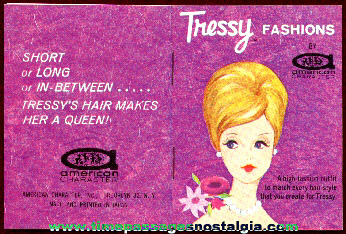 1960’s Tressy Doll Fashions Booklet