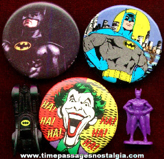 (5) Small Batman Related Items