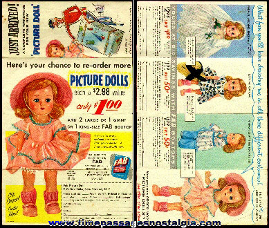 Old Doll Premium Advertisement