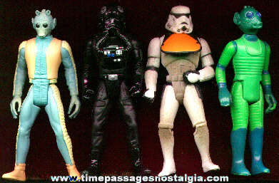 (4) Star Wars Character Figures