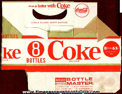 Empty 1950’s Coca-Cola 8-Bottle Carton