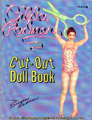 1979 Gilda Radner Character Cut Out Doll Book