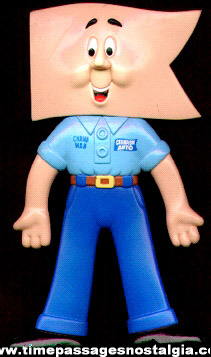 Champion Auto Champ Man Character Advertising Bendy Figure