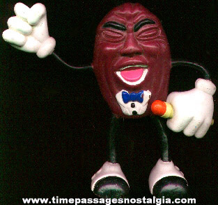 Large California Raisin Character Advertising Bendy Figure