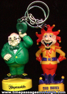 (2) Different Character Advertising Las Vegas Casino Key Chains