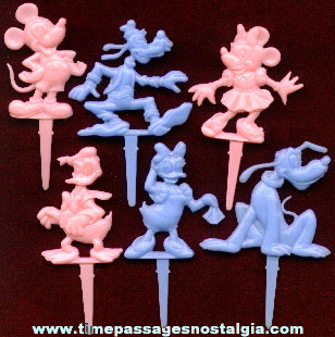 Set Of (6) Walt Disney Character Candle Holders