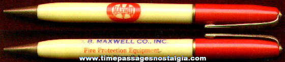 O.B. Maxwell Company Advertising Mechanical Pencil