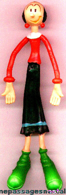 Olive Oyl Bendable Character Figure