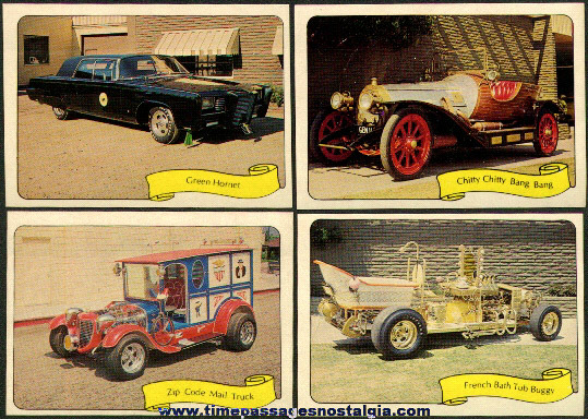 Set Of (39) Different 1970’s George Barris Kustom Kars II Sticker Cards