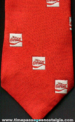 Coca - Cola Advertising Employee Neck Tie