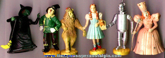 (6) Different Wizard Of Oz Character Figures