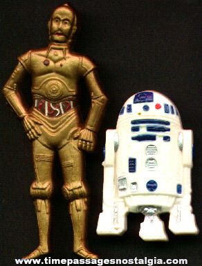 (2) Wilton Star Wars Character Cake Decoration Figures