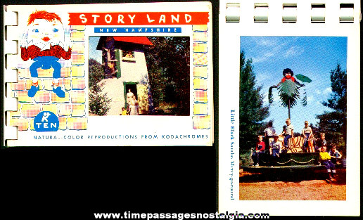 Old Story Land Park Souvenir Booklet Of Color Pictures