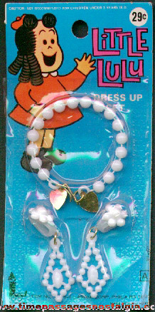 Old Unopened Little Lulu Dress Up Jewelry Set