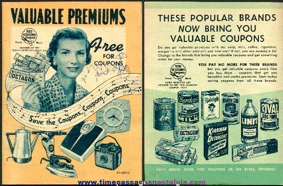 1956 Advertising Premium Catalog For Many Products