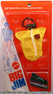 Unopened 1973 BIG JIM Skin Diving Outfit By Mattel