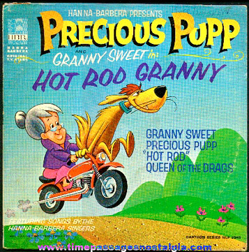 1965 Precious Pupp and Granny Sweet "Hot Rod Granny" Hanna - Barbera Record