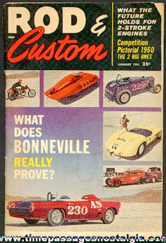 January 1961 Issue Of Rod & Custom Magazine