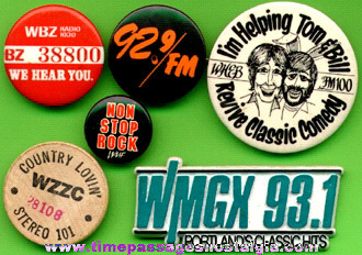 (6) Different Radio Station Advertising Items