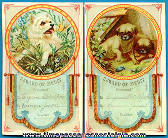 (2) Old Matching Reward Of Merit Cards