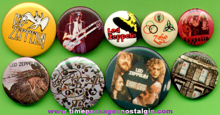 (9) Different Led Zeppelin Music Pins