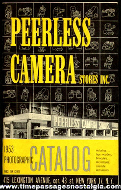 1953 Peerless Camera - Photographic Catalog