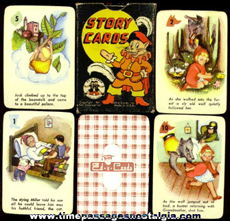 1947 Boxed Deck Of "Story Cards" By Ed-U-Cards