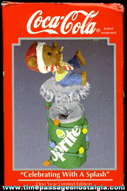 1993 Enesco Coca-Cola Advertising Christmas Ornament (MIB)