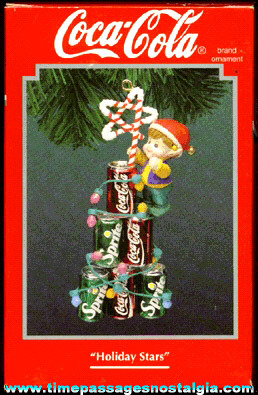 1994 Enesco Coca-Cola Advertising Christmas Ornament (MIB)