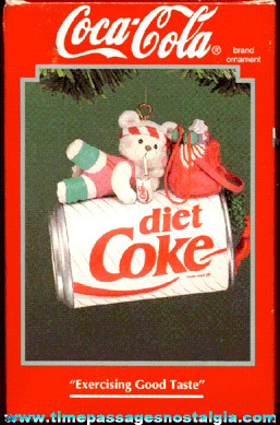 1994 Enesco Coca-Cola Advertising Christmas Ornament (MIB)