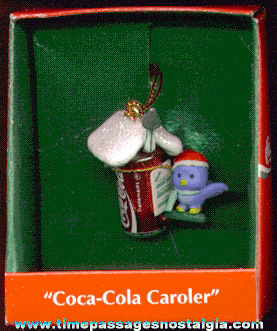 1994 Enesco Coca-Cola Advertising Christmas Ornament (MIB)