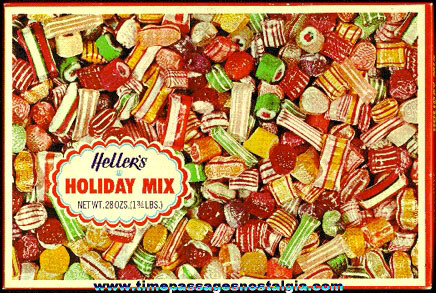 Old Heller’s Holiday Mix Candy Box