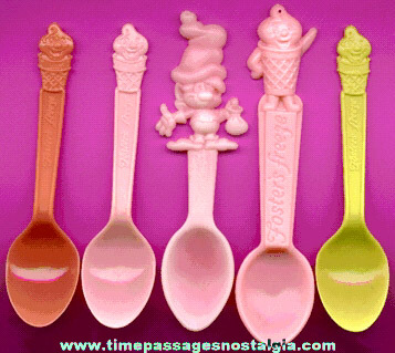 (5) Advertising Ice Cream Spoons