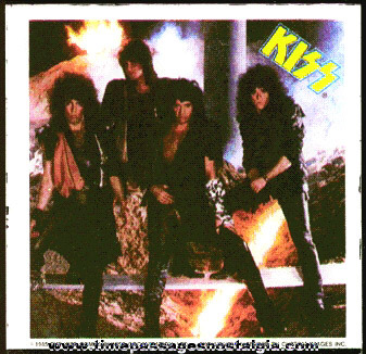 1985 Glass Kiss Band Picture