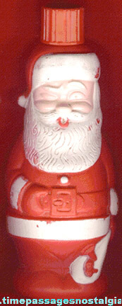 1960’s SANTA CLAUS Soaky Bubble Bath Figural Bottle