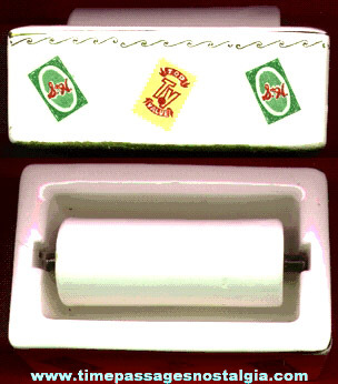 Old S & H Green Stamps Top TV Value Premium Stamps Advertising Moistening Roller