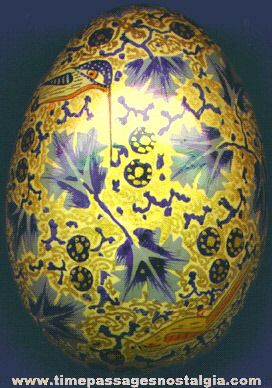 Fancy Decorative Painted Egg