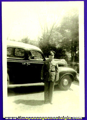 1941 Police Officer Or Military Serviceman Photograph