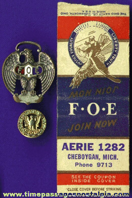 (3) Old Fraternal Order Of Eagles Items