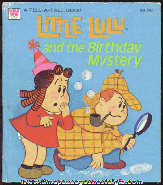 1974 "LITTLE LULU AND THE BIRTHDAY MYSTERY" Book