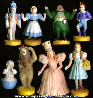 (8) Different Wizard Of Oz Character Figures