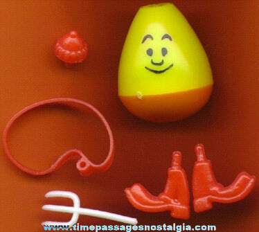 Old Mr. Potato Head Like Gum Ball Machine Prize Figure