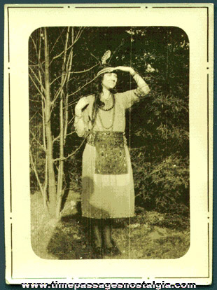 Early 1900’s Native American Indian Woman Photograph