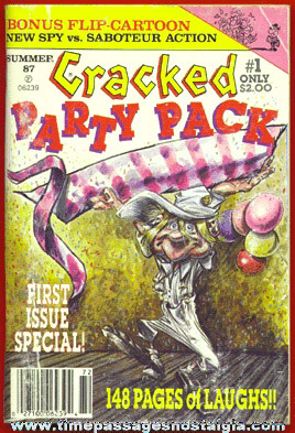 1987 ISSUE #1 CRACKED PARTY PACK Digest Magazine / Book