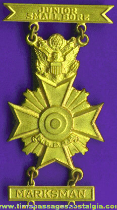 Old N.B.P.R.P. Junior Small Bore Marksman Medal